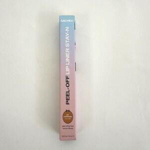 SACHEU Stay-N Peel-Off Lip Liner 01 nOOHde True Nude 0.12 oz New Sealed